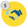 Icon: Pair of hands shaking
